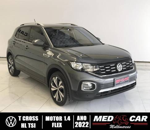 VOLKSWAGEN T-CROSS 1.4 250 TSI TOTAL FLEX HIGHLINE AUTOMÁTICO VOLKSWAGEN T-CROSS 1.4 250 TSI TOTAL FLEX HIGHLINE AUTOMÁTICO